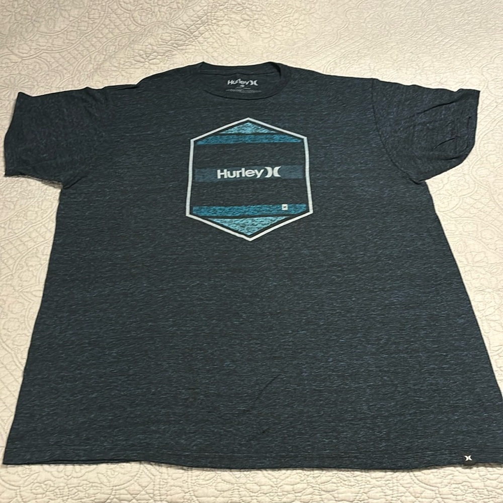 Hurley Men’s X Large Navy Blue T Shirt